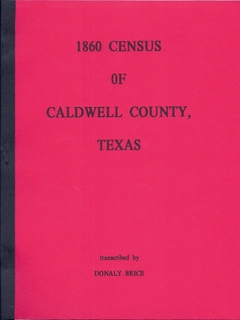 1860 Caldwell County Census