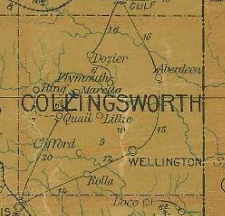 1907 Collingsworth County, Texas