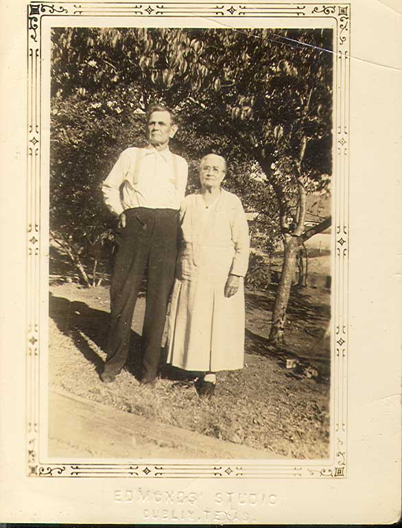 Mystery photo--Mr. and Mrs. Long