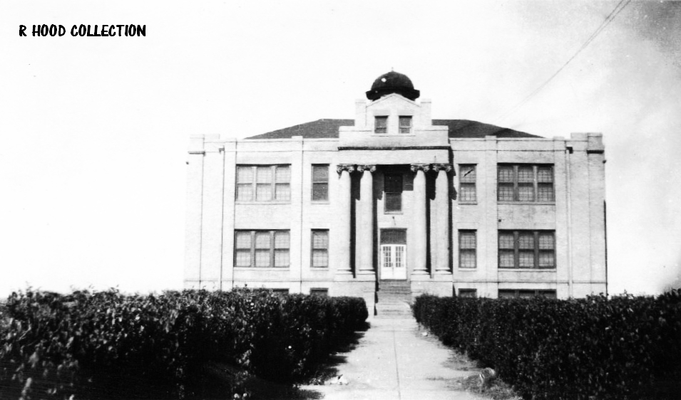 Paducah High School, 1920s, Cottle County, Texas