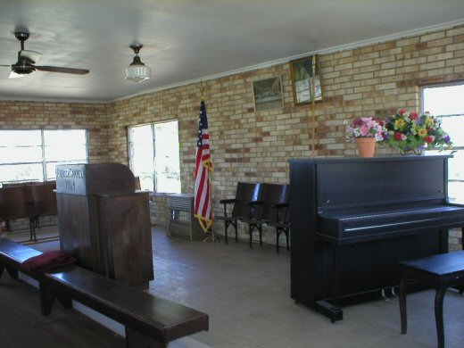 Chapel at Antioch Cemetery