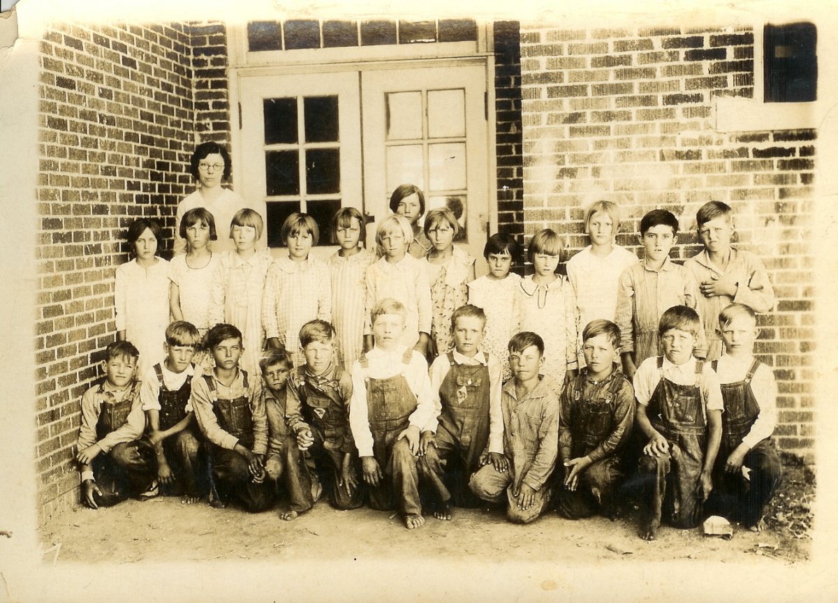 Whitharral School 1928 Hockley County