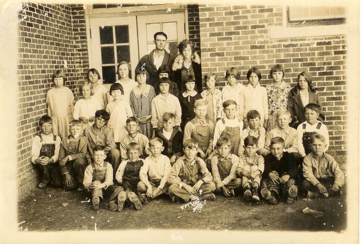 Whitharral School 1929 Hockley County