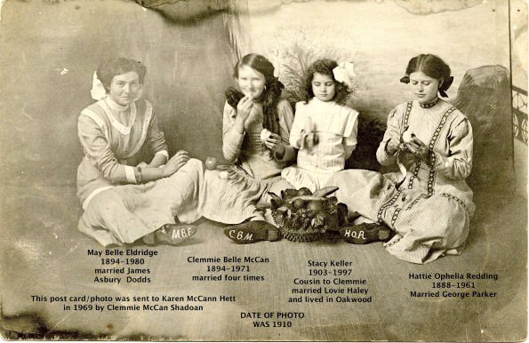 Clemmie McCan & Friends - 1910