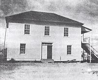 Photo of the Original McMullen County Courthouse.  Click here to view a larger photo.