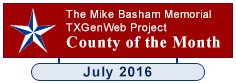July 2016 County of the Month