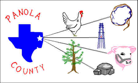 Bicentennial Flag of Panola County, Texas
