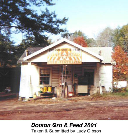 Dotson Grocery and Feed, 2001, Panola County, Texas