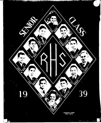 Senior Class Rankin High School 1939