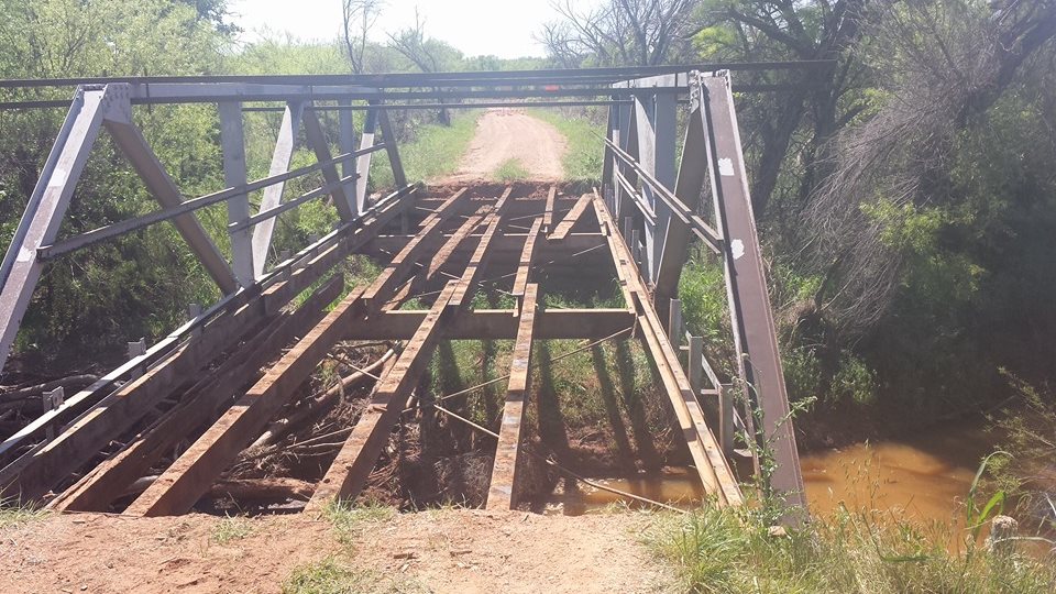 Lake Creek Bridge, Baylor County, Texas