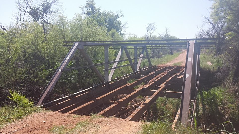 Lake Creek Bridge, Baylor County, Texas