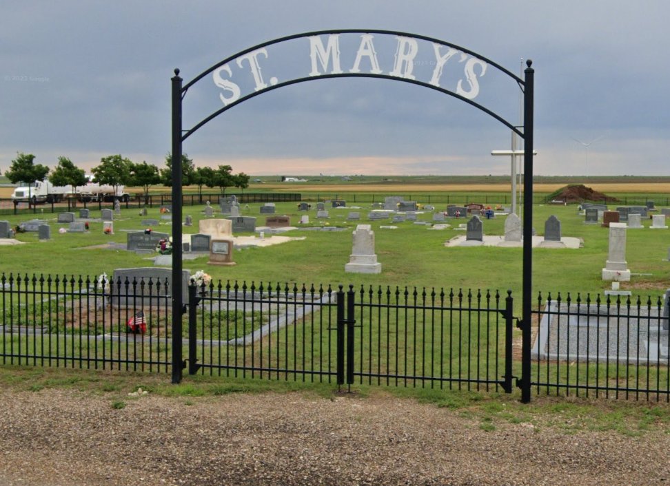 St Mary's Cemetery, Carson County, Texas