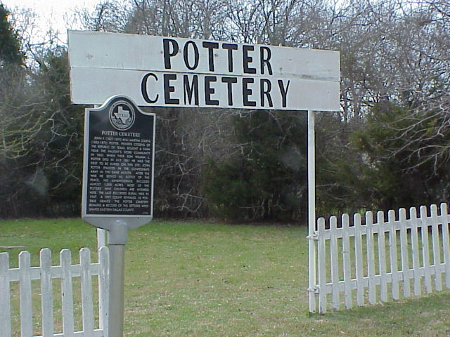 Cemtery sign