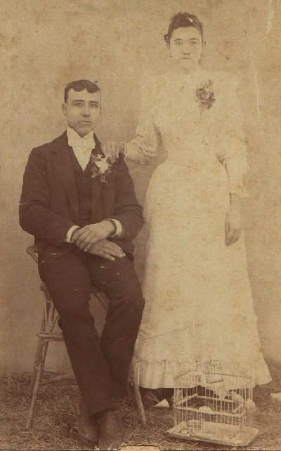 Jerry and Lizzie Waldrop, Panola County, Texas