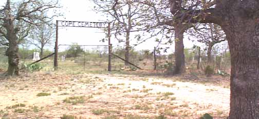 Cope Cemetery, Taylor County, Texas